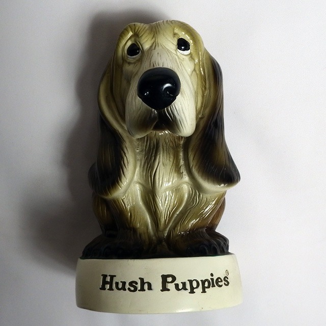 1990年代 ハッシュパピー 貯金箱 バセットハウンド K 9 Planet