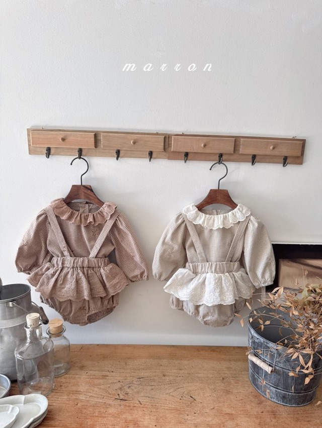 〖 即納 〗2025 秋新作 MARRON マロン ベベシュシュブルマ(トップス別売り)