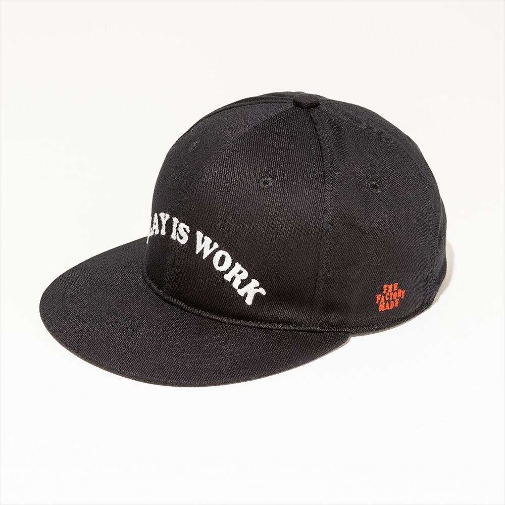 TEAM MASCOT FLAT VISOR CAP - BLACK【FM741-011】 | THE 