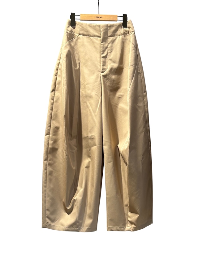 【26AW】nagonstans ナゴンスタンス / ワイドパンツ / oval wide pants