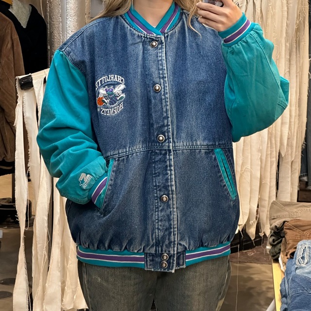 NBA denim jacket/NBAデニムジャケット