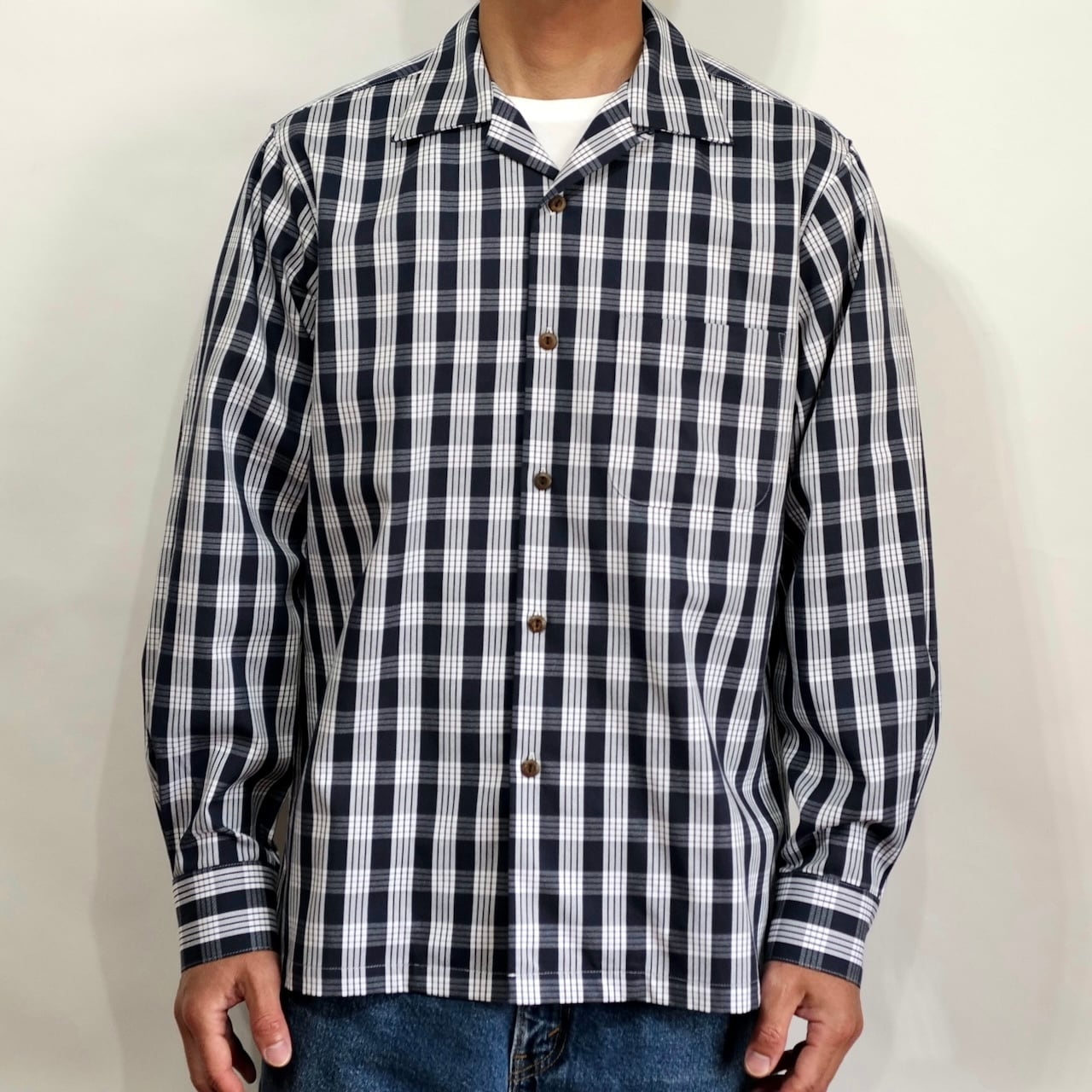 Mountain Original 長袖パラカシャツ Men's / Navy | mountain okinawa