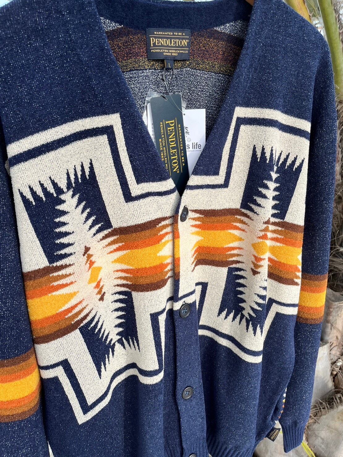 期間限定 SALE！PENDLETONペンドルトン タオル地ネイティヴカーディガン ¥15000+tax(¥16500)