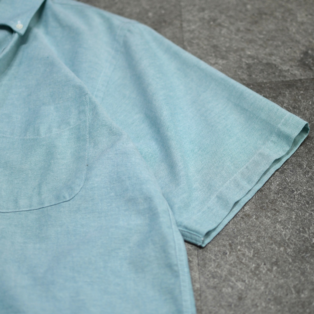 CRAFT & BARROW turquoise blue oxford shirt