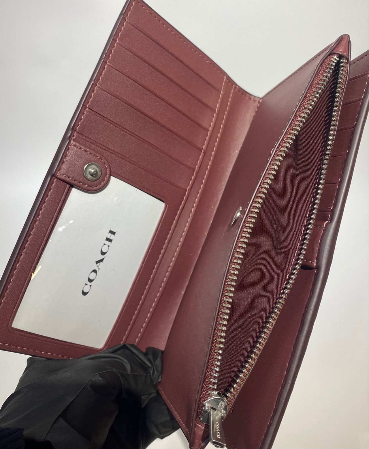 COACH コーチ 長財布 レディース C8329/SVC0X