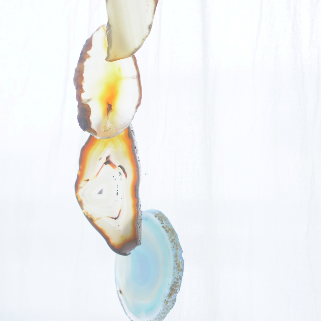 Almond Tree - アゲートヒーリングチャイム / Agate Sun Catcher Wind Chime 624