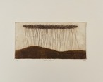 荒木珠奈「」ARAKI Tamana"Lluvia lejana"etching,(sheet）1994 thumbnail 1