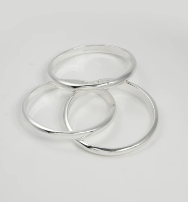 3Set Multifaceted Bangle