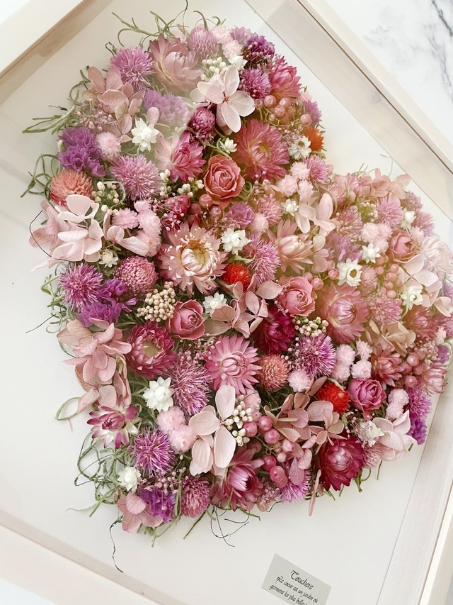 Ｌサイズ大きなピンクのハート