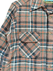 70's PENDLETON オンブレチェックシャツ ウール
