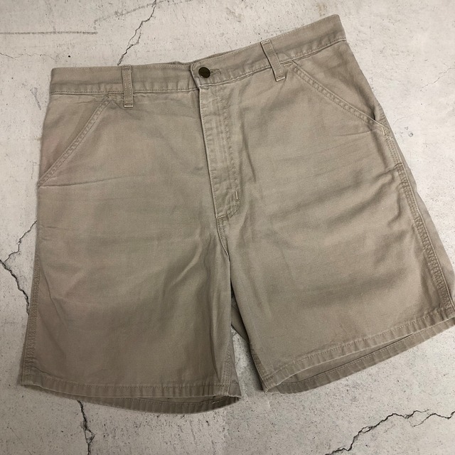 ⊕CARHARTT BEIGE SHORTS USA W34
