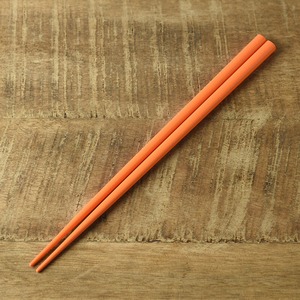 カラフルスティック箸 オレンジ Colorfull Chopsticks - 【キッチン雑貨/Brounie１】