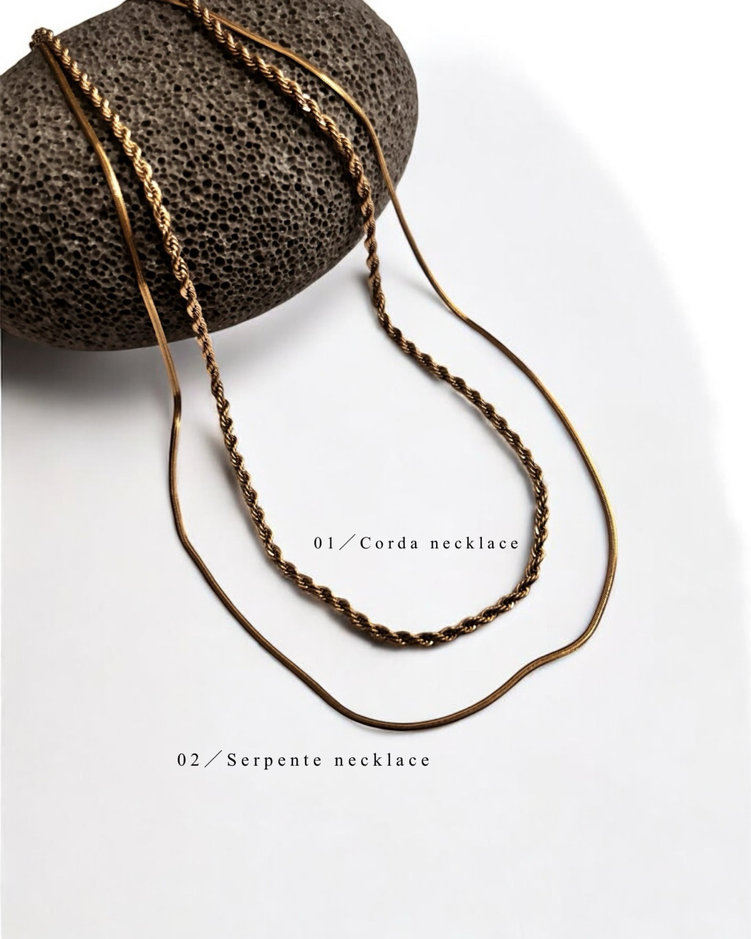 Necklace｜Corda／Serpente