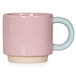 Skittle Stacking Mug - Pink & Mint