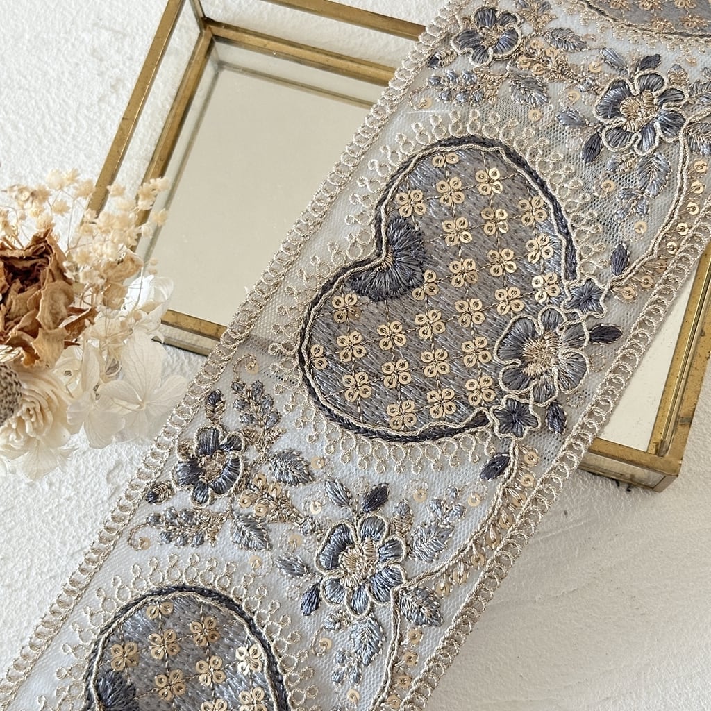 チュール | インド刺繍リボン専門店Rino Ribbon