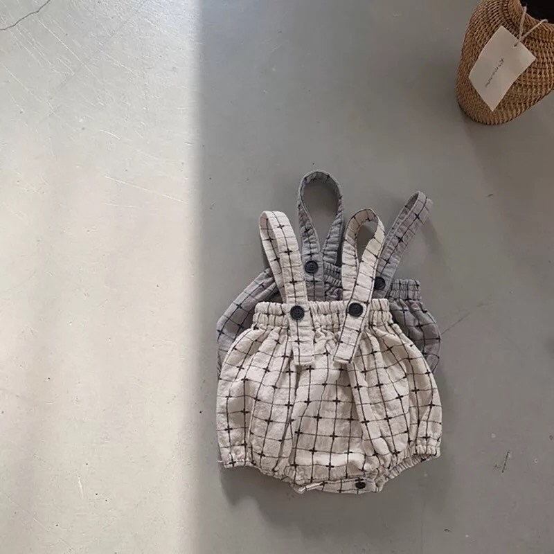 綿生地サスペンダー