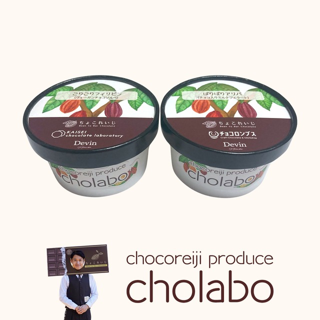 【cholabo（チョラボ）】2026年バージョン！ちょこれいじプロデュースジェラート 4個セット