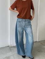 【26ss】Balloon Lace Denim Pants_onecolor