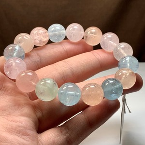 透明度有☆ミックスベリル ブレスレット