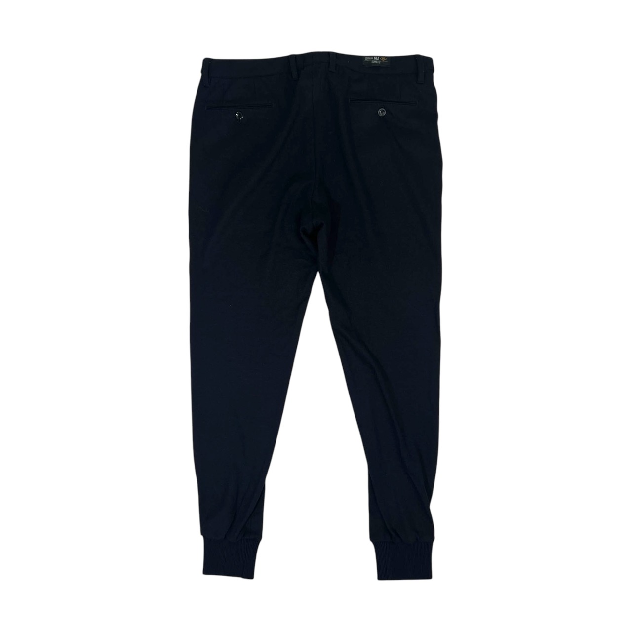 GTA ジーティーアー SLIM FIT ウール ジョガーパンツ 52/ネイビー