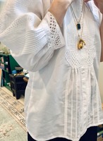 Austrian Heart Embroidery Blouse