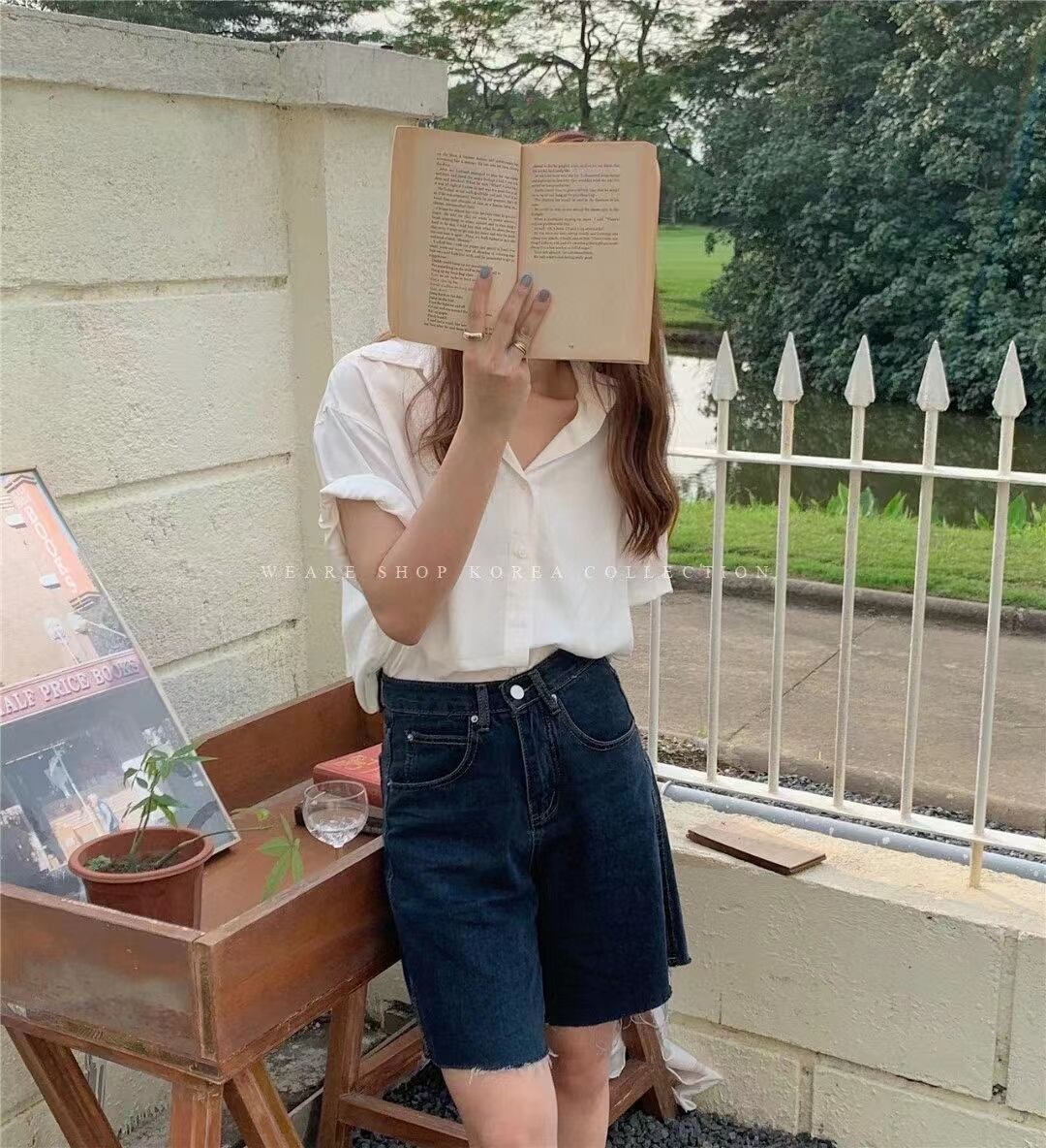 カシュクール半袖ブラウス AJ2205-683