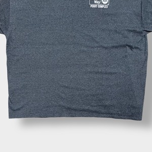 【PORT&COMPANY】4XL ビッグシルエット United Way ワンポイントロゴ プリント Tシャツ 袖ロゴ バックプリント 半袖 夏物 us古着