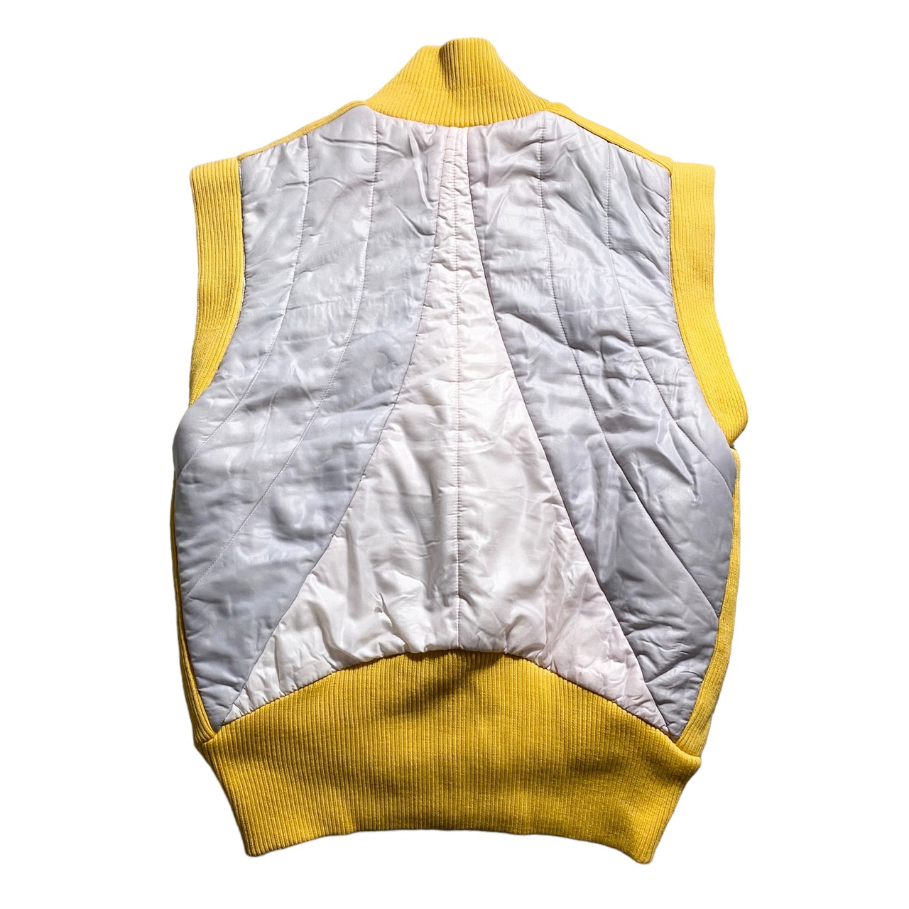 vintage MARLBORO knit switching nylon padding vest