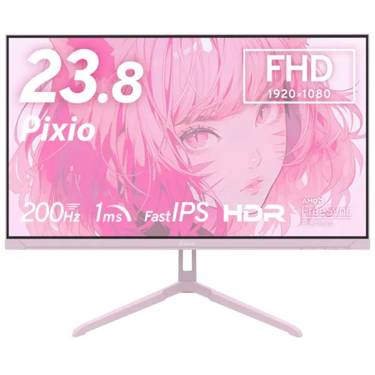 Pixio（ピクシオ） 「自分らしさ」を楽しもう PX248 Wave Pastel Pink