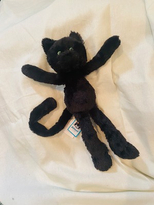 英国ブランド　Jellycat 　黒猫　CasperCat　グリーンアイ　ぬいぐるみ ねこ ネコ 　猫 　ジェリーキャット