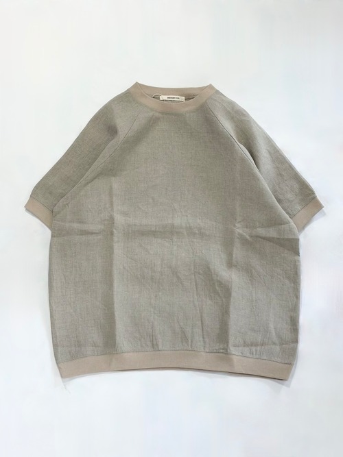 Ordinary fits・LINEN RAGLAN PULL OVER TEE・ECR　SH025