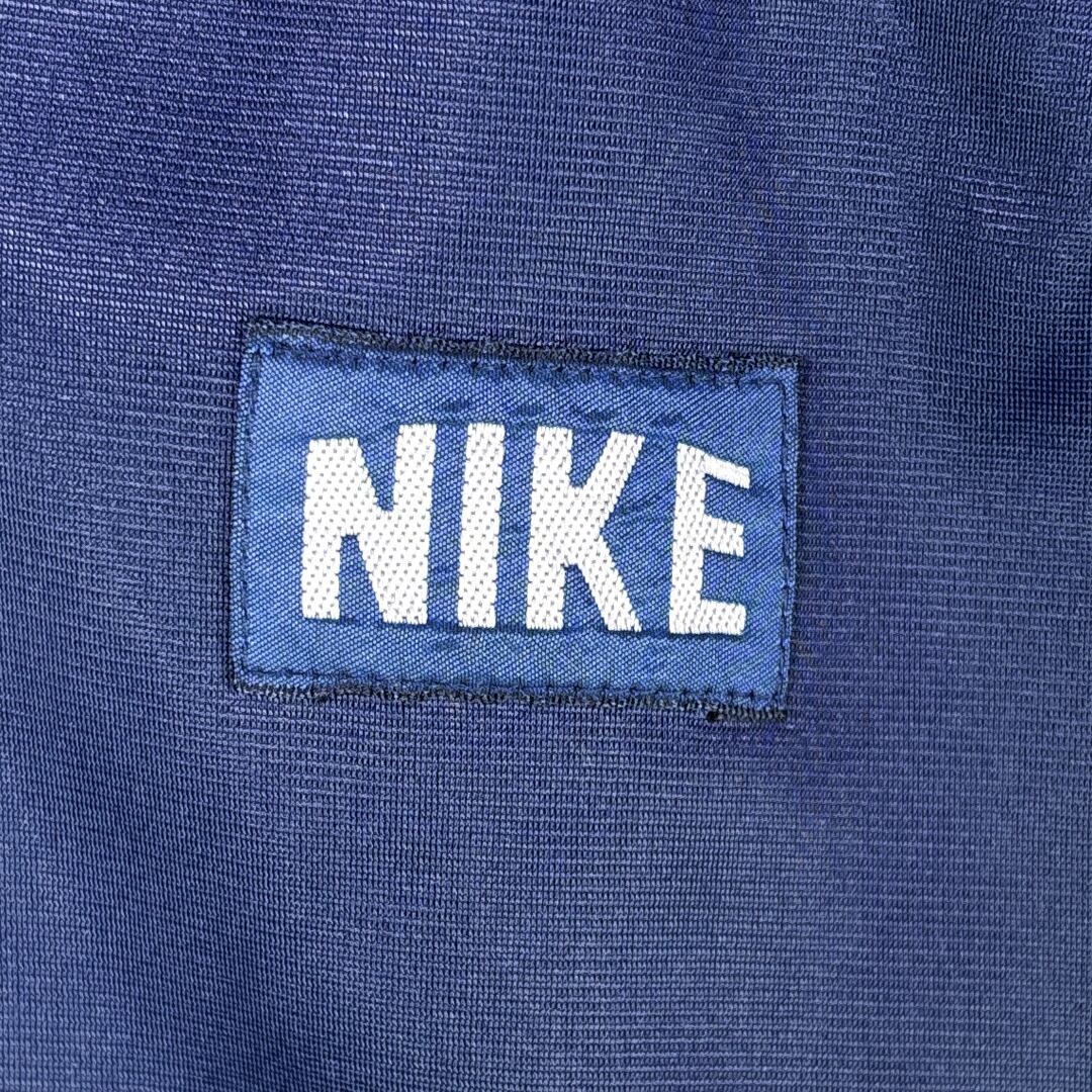 80s ナイキ 日本製 カマボコナイキ ヴィンテージトラックジャケット 紺