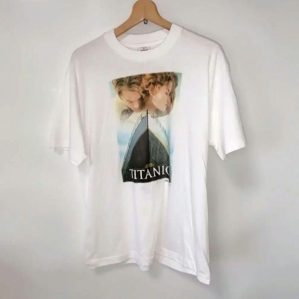 タイタニック tシャツ 90s 1998年 コピーライト