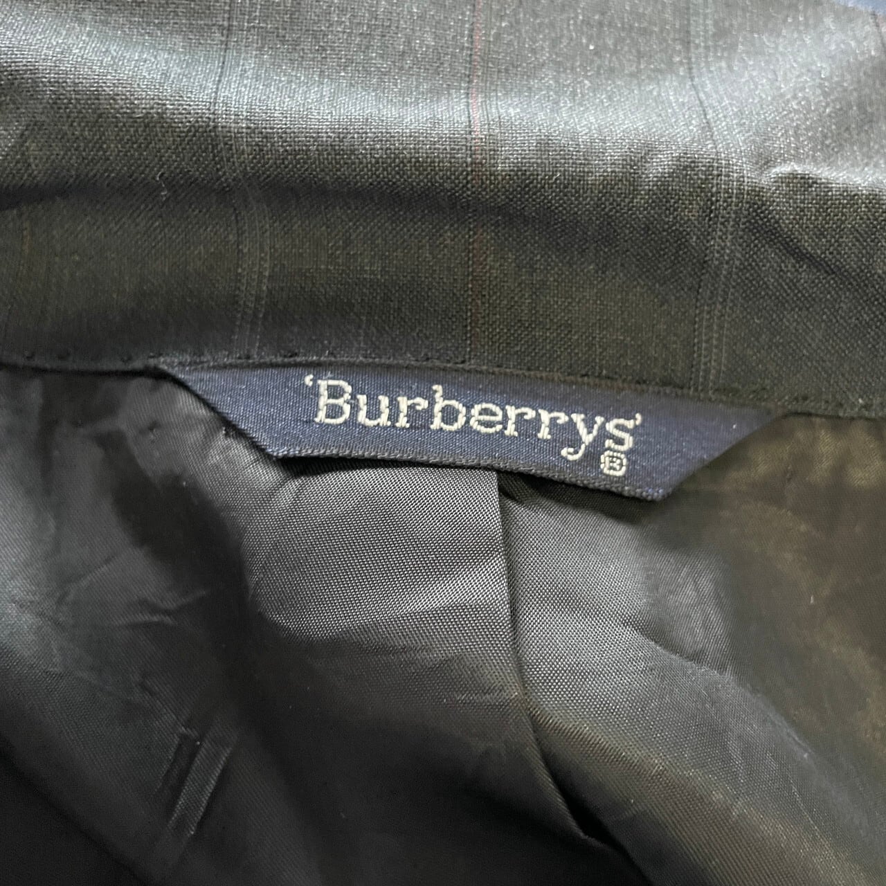 80年代〜 USA製 Burberrys バーバリー パワーショルダー ピークド