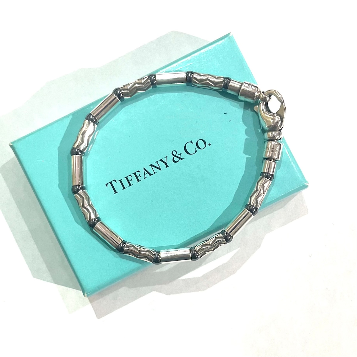 希少【TIFFANY&CO.】2113 ヴィンテージ ティファニー ドイツ製 幾何学 