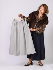 Mylanka(メルトンフレアスカート)