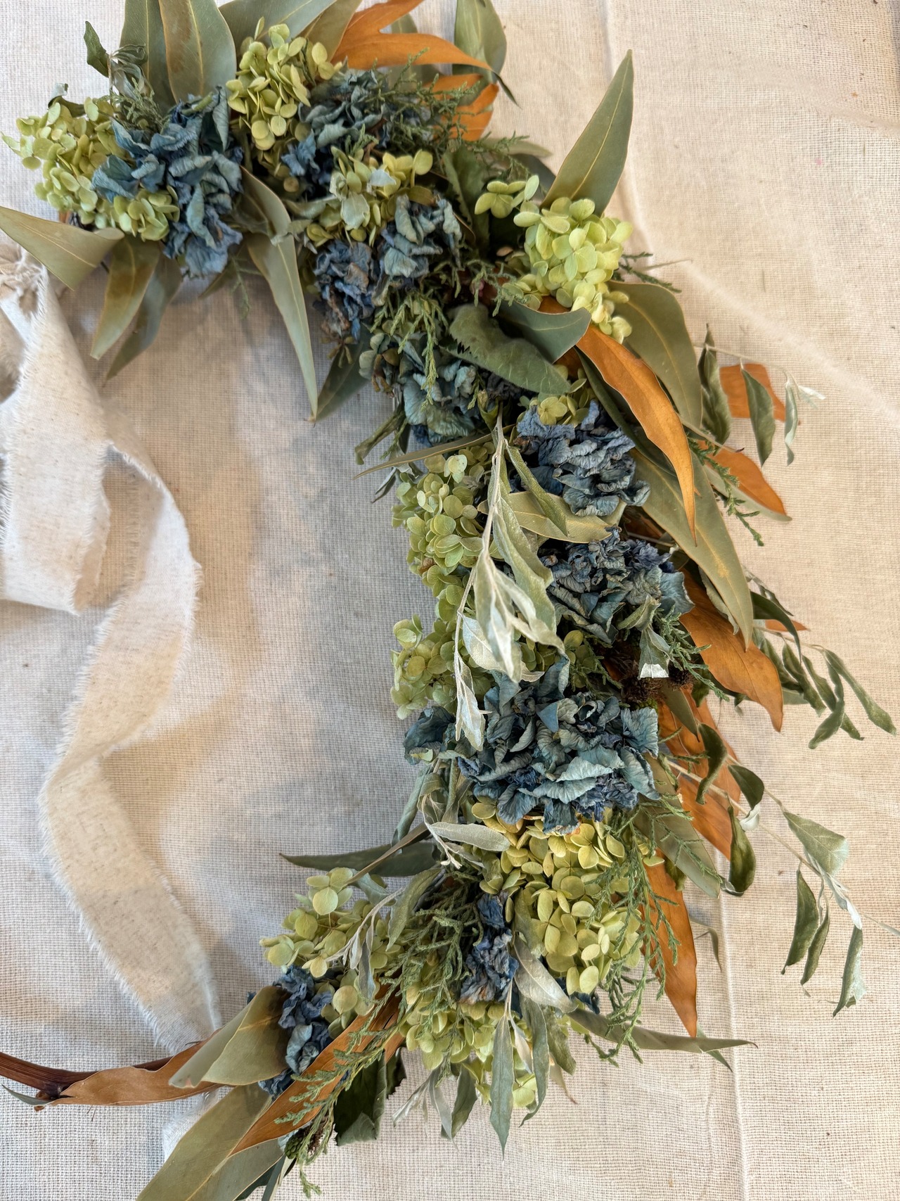 アジサイのドライハーフリースb