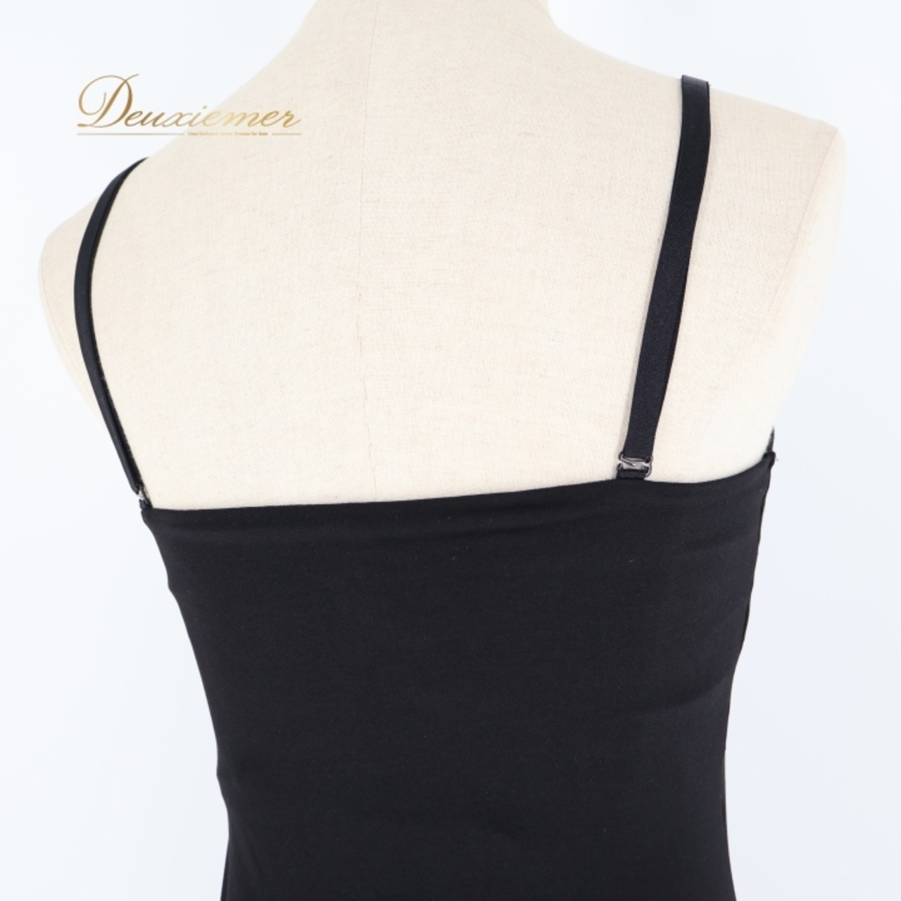 社交ダンス 衣装 チャコット Chacott ワンピース ドレス インナー ミニワンピ 黒 無地 パーティ 発表会 パーティドレス 肌着 キャミソール ブラック系 軽い 薄い 素材 伸縮性 Sサイズ フォーマル 発表会用 大人用 シンプル デザイン コスチューム 女性用 ストレッチ