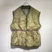 remake U.S.army quilting liner vest (MEDIUM)"A"