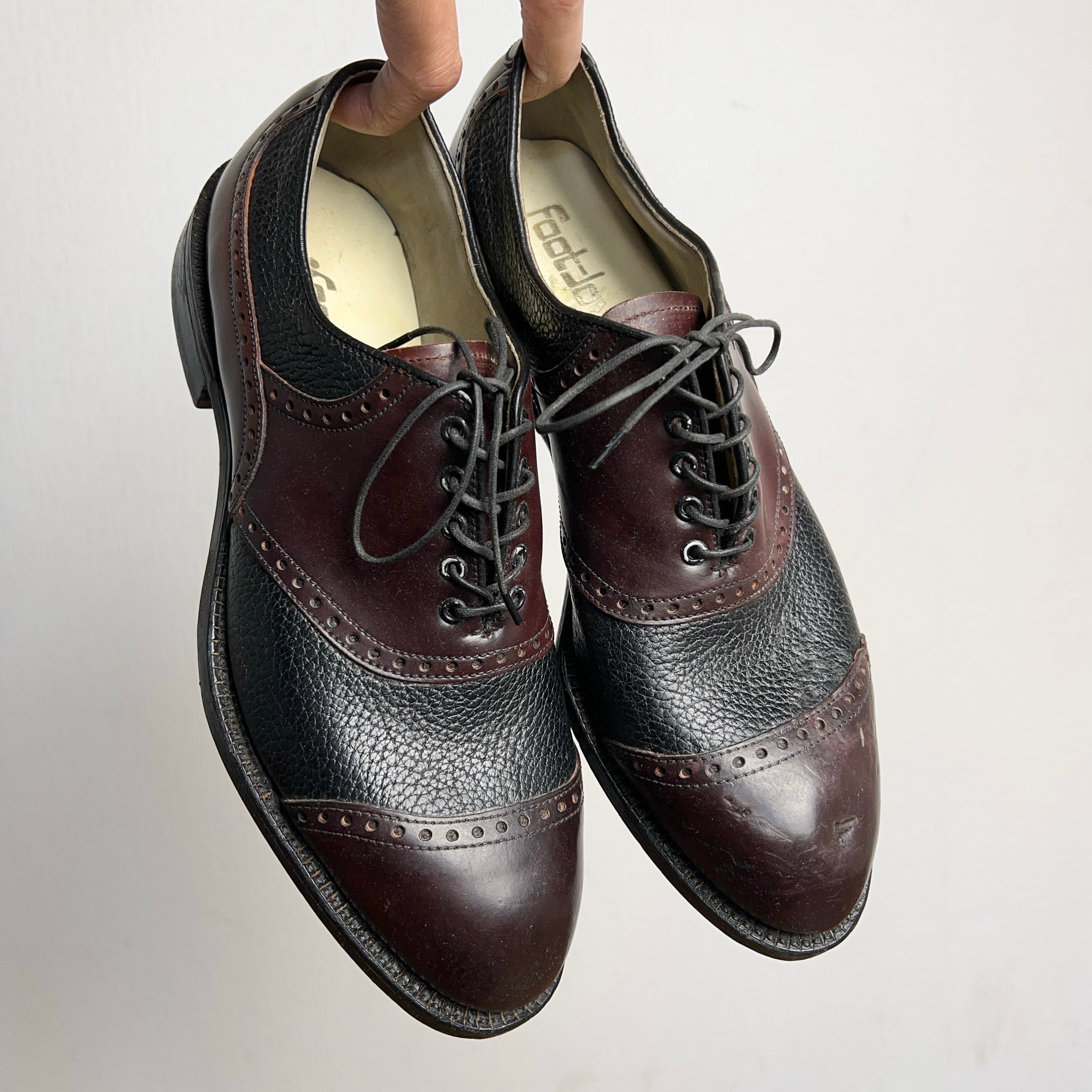 1960's~ FootJoy Brogues Golf Spike Shoes 2tone フットジョイ ゴルフ