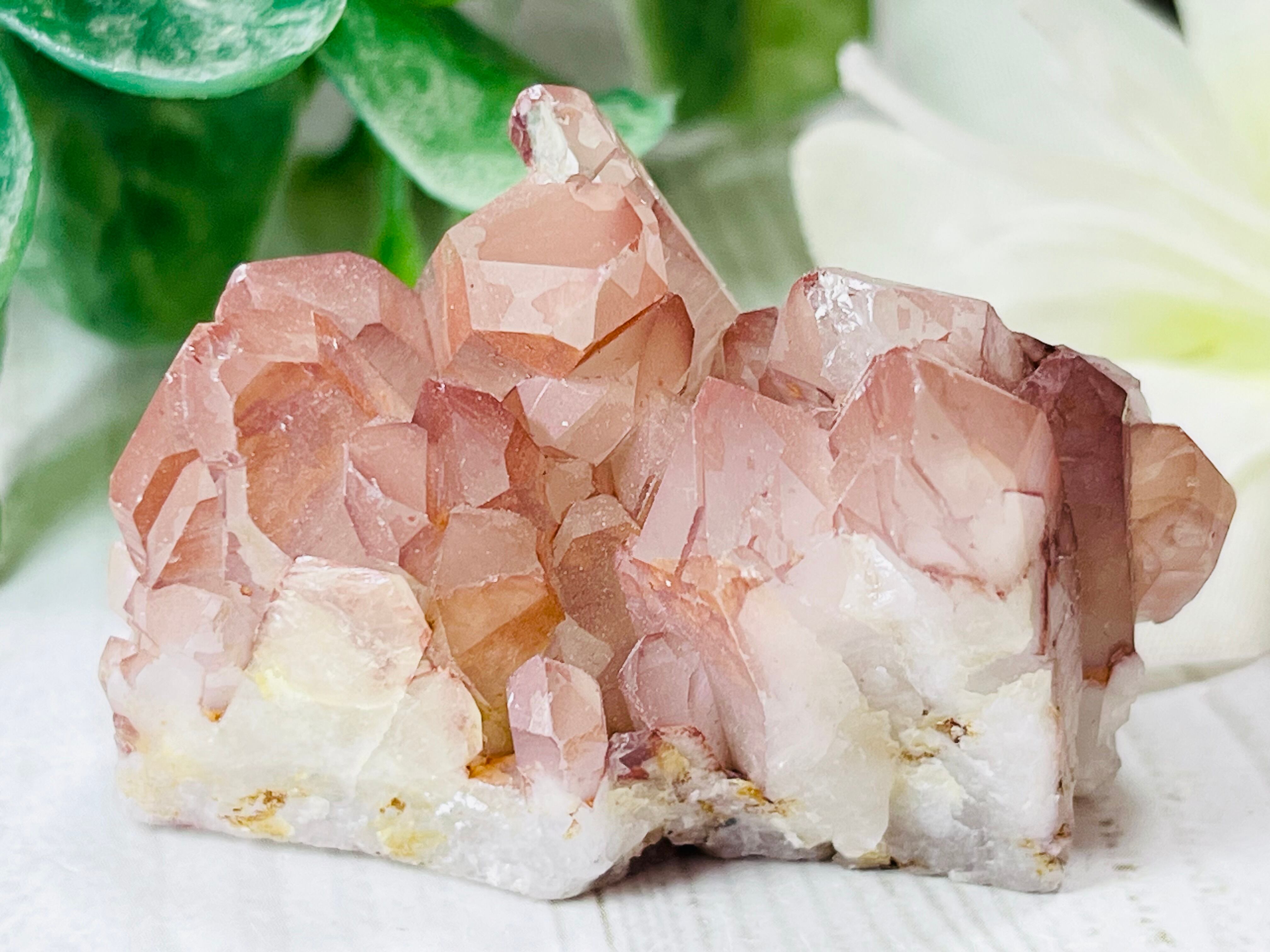 タイムリンク イシス✨特大 レムリアンシードクリスタル ピンク 原石