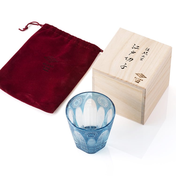 青薔薇の大聖堂【2020江戸切子新作展 WEB投票第2位】限定販売 | 椎名