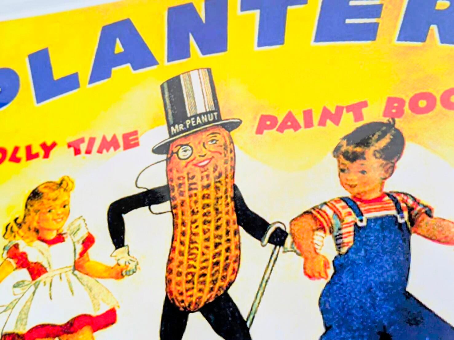 ちょうどいいB4ポスター CP373【ミスターピーナッツ （Mr. Peanut