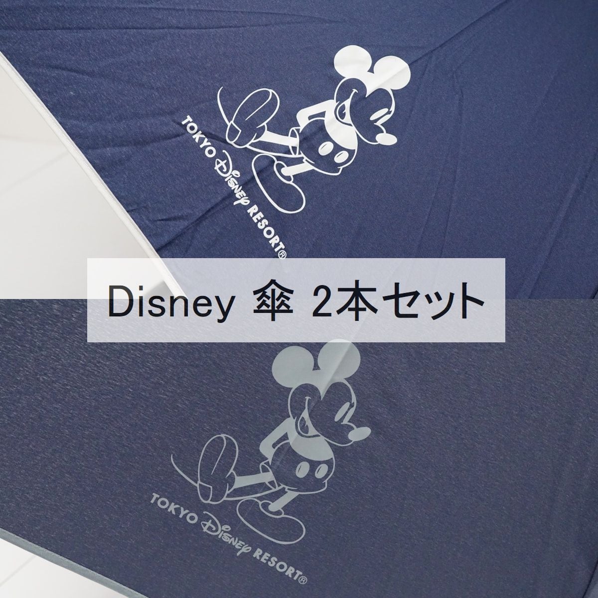 傘 Tokyo Disney RESORT 東京ディズニーリゾート USED美品 2本セット