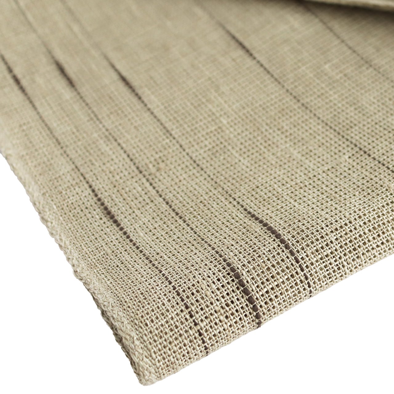 半巾帯「ひこうき雲」亜麻色 | OLN web shop