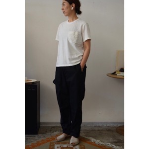 Simva104-0088S-White New W-Pocket S/S Tシャツ 19/-