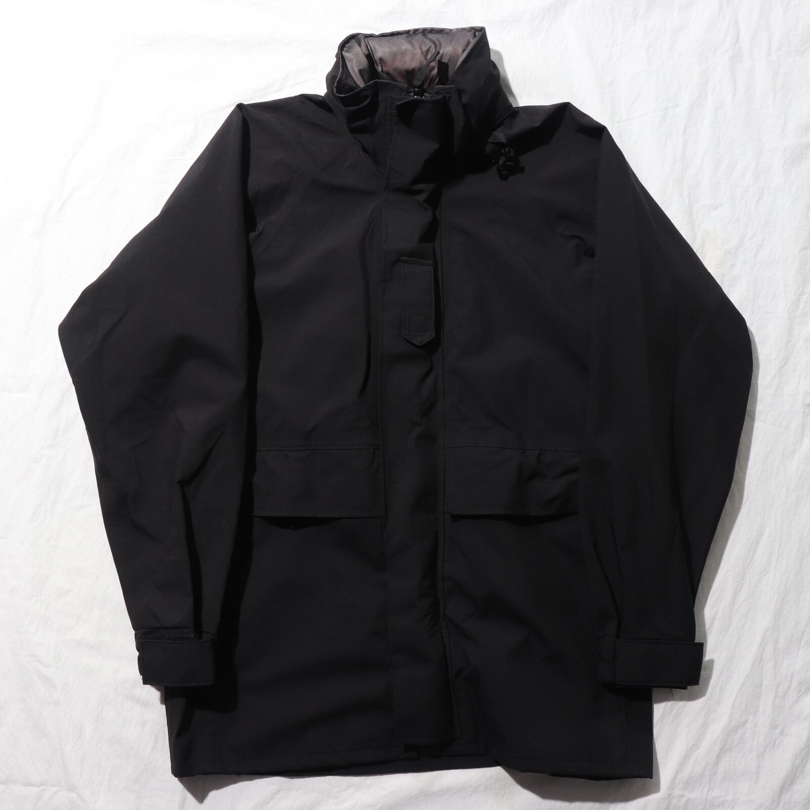 Mint S-S 米軍実物 USN Cold Weather Parka GORE-TEX 黒 ブラック  