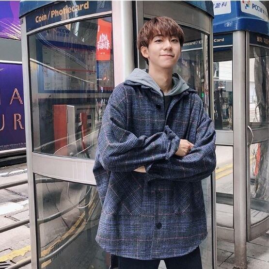 全2色 シャツ チェック オーバーサイズ ビッグシルエット