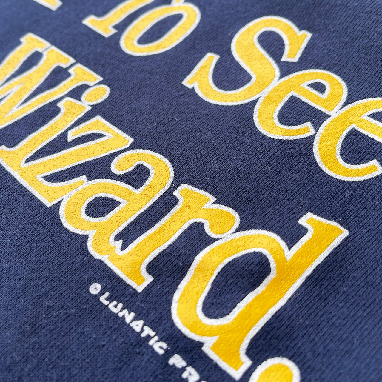 Wizard sweat│オズの魔法使い スウェット 古着 ネイビー Lサイズ