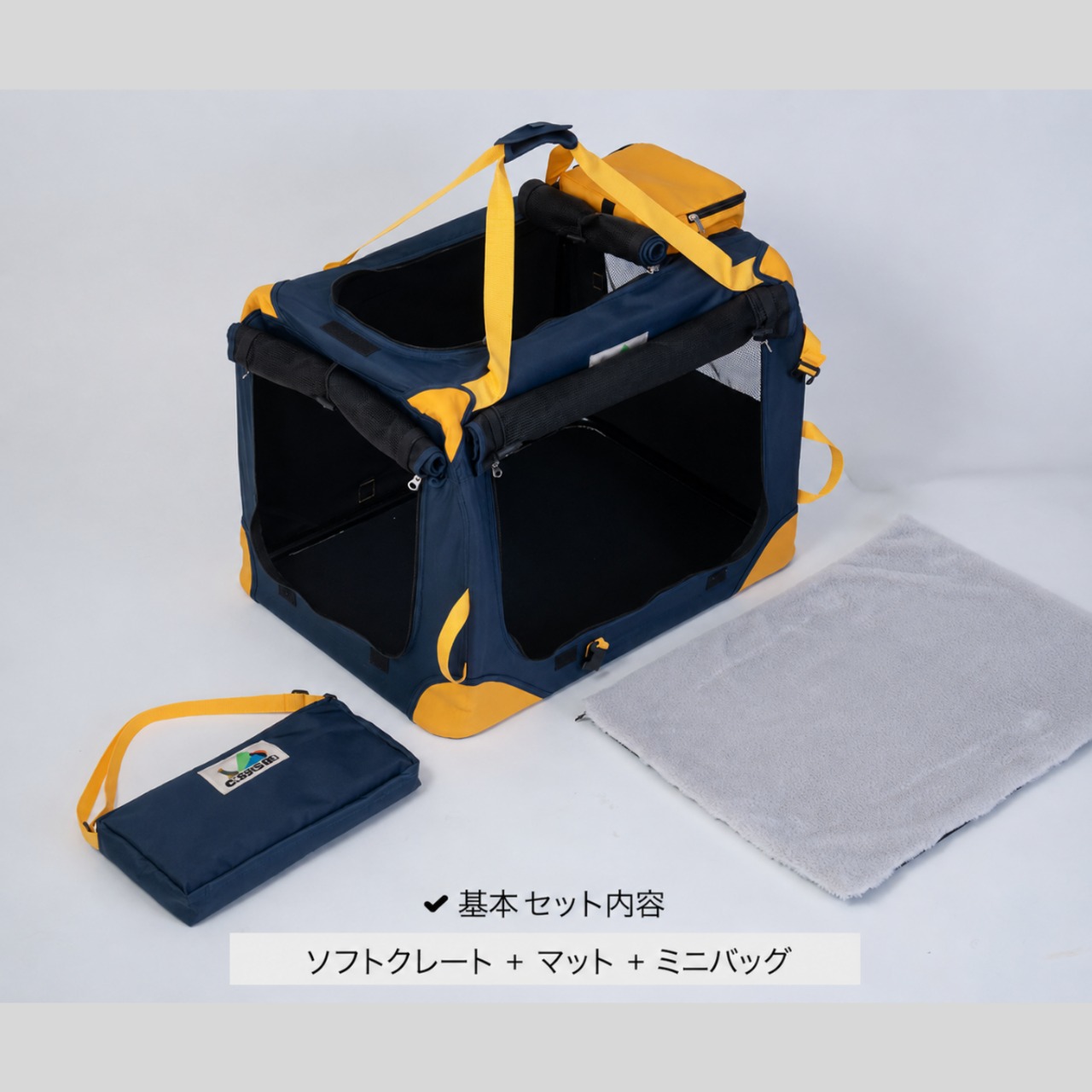 〈PUPPYGALLERY公式〉※予約　Clay Club Urban Soft Crate Coral　Lサイズ